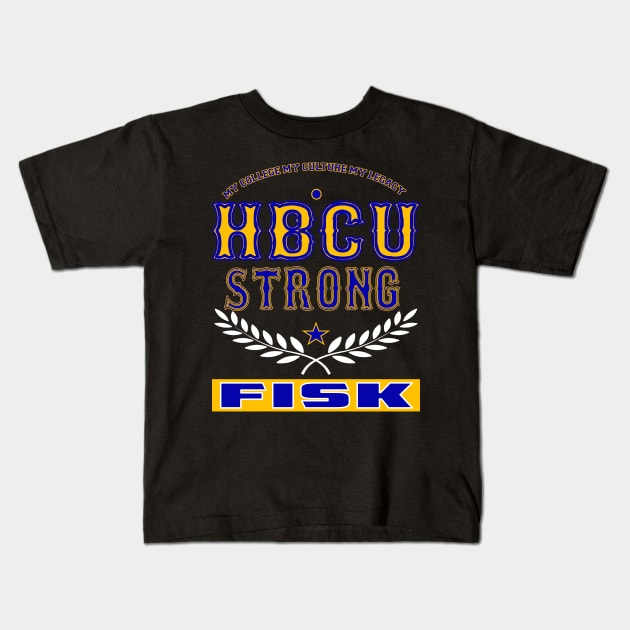 Fisk University 1866 Apparel Kids T-Shirt by HBCU Classic Apparel Co